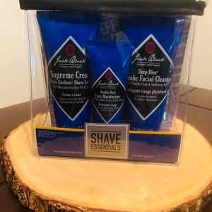Jack Black Shaving Essentials 3 Piece Travel Pack